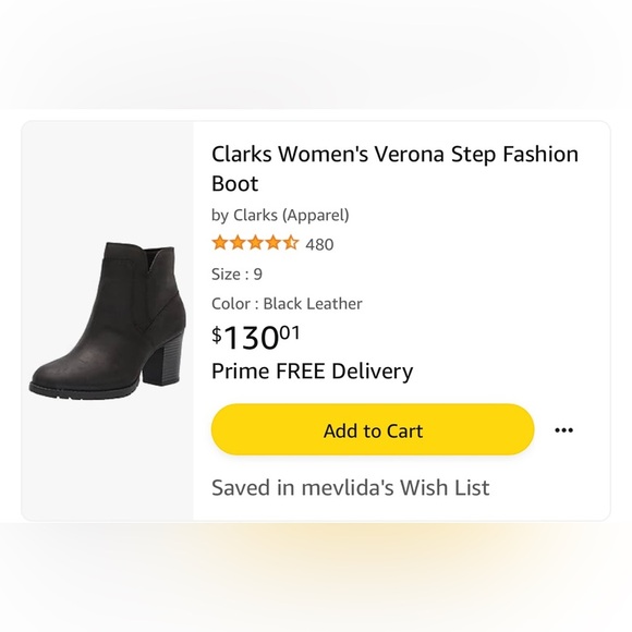 New Clarks Verona Trish Ankle 🥾 Taupe Leather - Picture 7 of 7